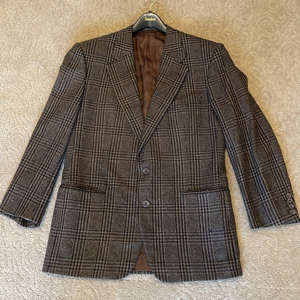 Ermenegildo Zegna Wool / Cashmere Men's Sportcoat, Custom Size, GUC